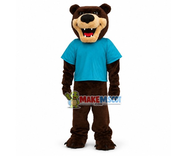 Lovely Grizzly Mascot Costume Lovely Grizzly Mascot Costume