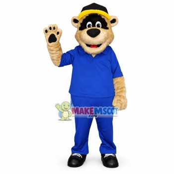 Sport Bear Mascot Costume 