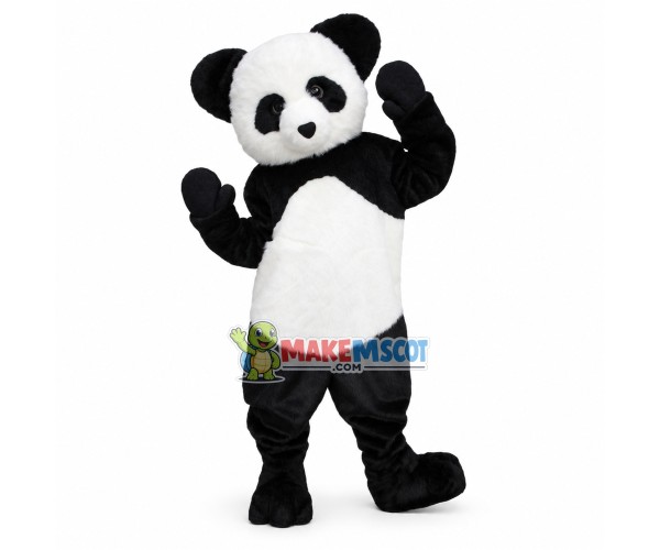 Panda Long Fur Mascot Costume Panda Long Fur Mascot Costume