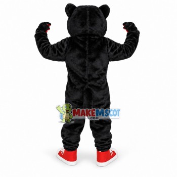 Fierce Black Bear High School Mascot Costume Fierce Black Bear High School Mascot Costume