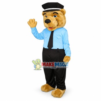 Police Bear Mascot Costume Police Bear Mascot Costume