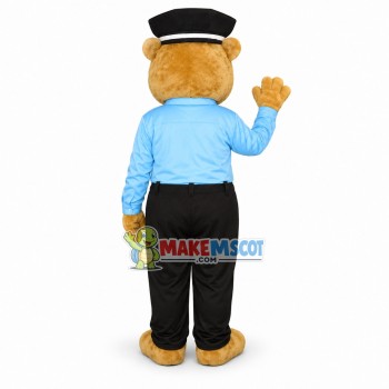 Police Bear Mascot Costume Police Bear Mascot Costume