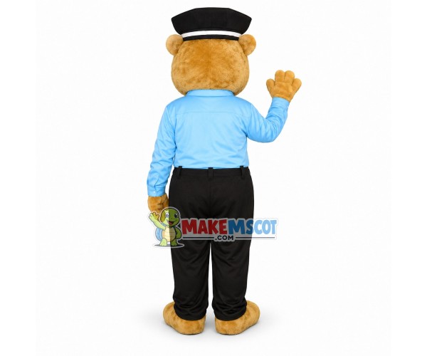 Police Bear Mascot Costume Police Bear Mascot Costume