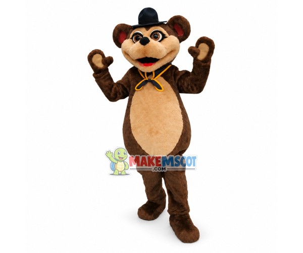 Safety Bear Mascot Costume Safety Bear Mascot Costume