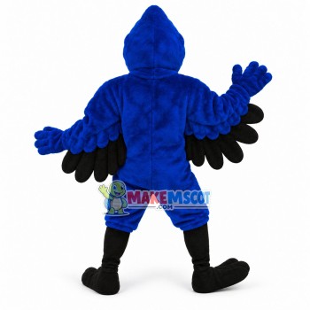 Fierce Bernie the Blue Jay Mascot Costume Fierce Bernie the Blue Jay Mascot Costume