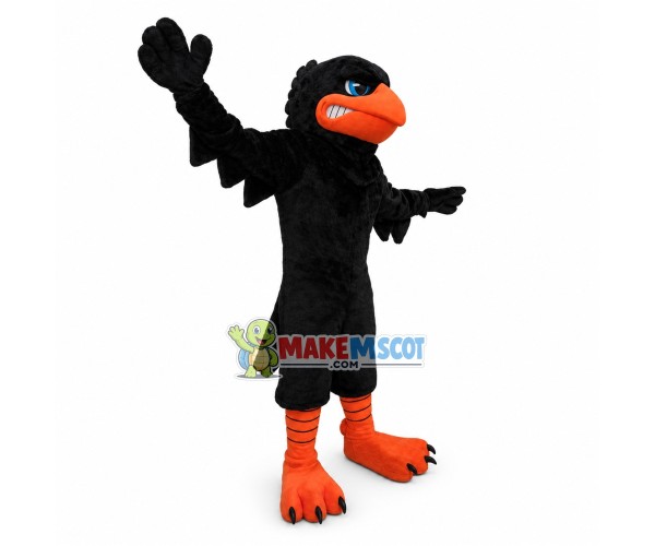 Fierce Crow Mascot Costume Fierce Crow Mascot Costume