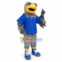 Earnest the Hawk Mascot Costume 