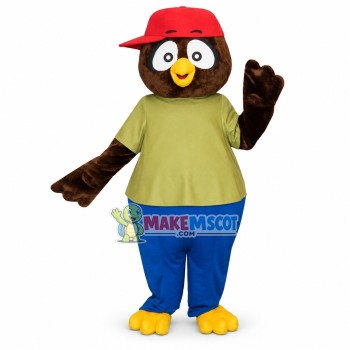Little Owl Mascot Costume Fancy Dress Outfit Little Owl Mascot Costume Fancy Dress Outfit