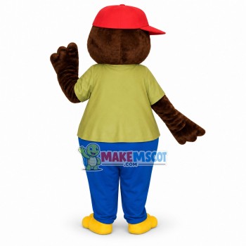 Little Owl Mascot Costume Fancy Dress Outfit Little Owl Mascot Costume Fancy Dress Outfit