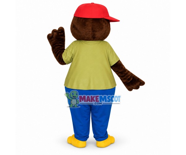 Little Owl Mascot Costume Fancy Dress Outfit Little Owl Mascot Costume Fancy Dress Outfit