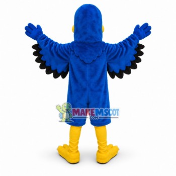 Blue Macaw Mascot Costume 