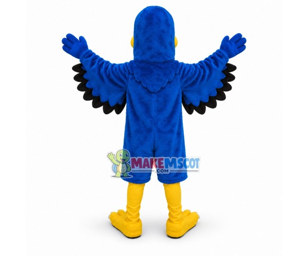 Blue Macaw Mascot Costume 