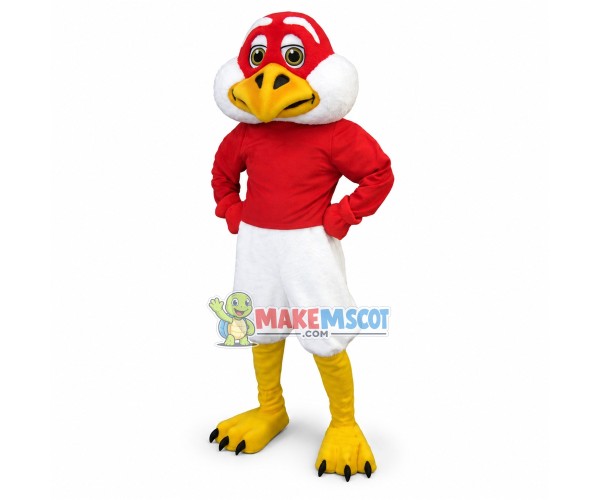 University Freddy Falcon Mascot Costume University Freddy Falcon Mascot Costume