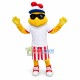 Fricker's Chicken Mascot Costume Fricker's Chicken Mascot Costume