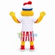 Fricker's Chicken Mascot Costume Fricker's Chicken Mascot Costume