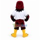 College Red Hawk Mascot Costume 