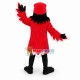 Swoop the Red Hawk Mascot Costume Swoop the Red Hawk Mascot Costume