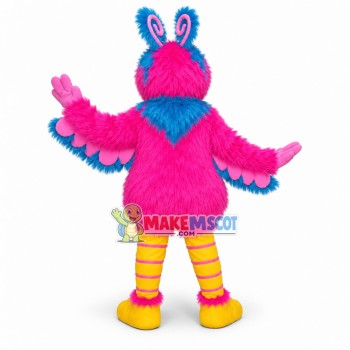 Pink Cockatoo Mascot Costume Pink Cockatoo Mascot Costume