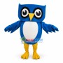 Adult Cartoon Blue Owl Mascot Costume 