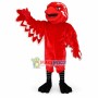 Red Thunderbird Mascot Costume	