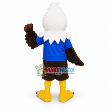 Little Bald Eagle Mascot Adult Costume Little Bald Eagle Mascot Adult Costume