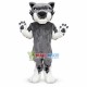 Grey Bobcat Mascot Costume Grey Bobcat Mascot Costume