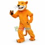 Golden Cougar Mascot Adult Costume 