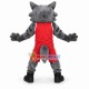 Sport Grey Wolf Mascot Costume 