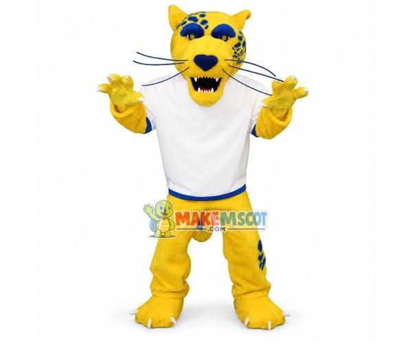 University Jagger the Jaguar Mascot Costume University Jagger the Jaguar Mascot Costume