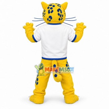 University Jagger the Jaguar Mascot Costume University Jagger the Jaguar Mascot Costume