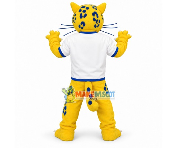 University Jagger the Jaguar Mascot Costume 