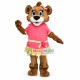 Beautiful Lion Cub Girl Mascot Adult Costume 