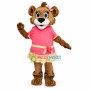 Beautiful Lion Cub Girl Mascot Adult Costume 