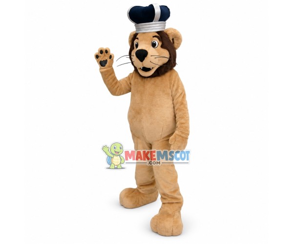 Duke Lion Mascot Costume 