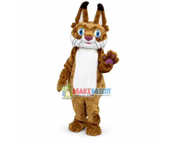 Bobcat Mascot Costume	