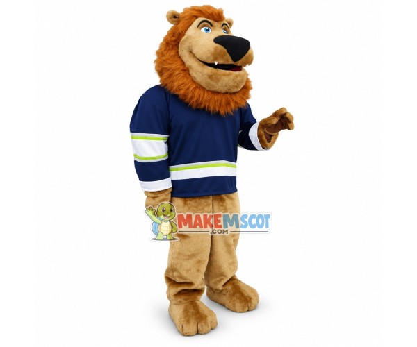 Hockey Lion Mascot Costume Hockey Lion Mascot Costume