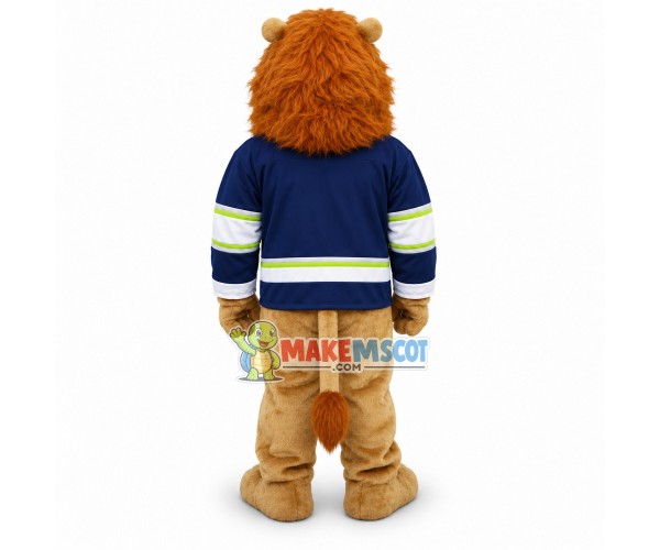 Hockey Lion Mascot Costume Hockey Lion Mascot Costume