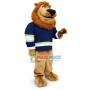 Hockey Lion Mascot Costume 