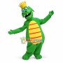 King Green Dragon Mascot Costume 