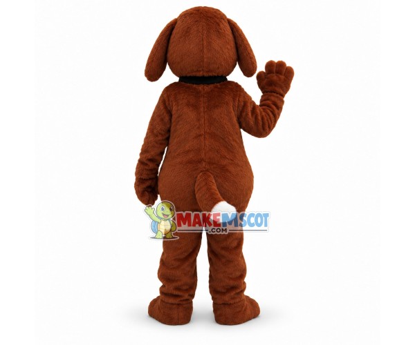 Lovely Dogwood Dog Mascot Costume Lovely Dogwood Dog Mascot Costume