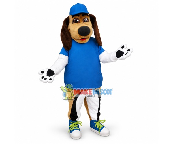 Lovely Sport Beagle Mascot Costume 