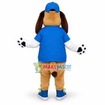 Lovely Sport Beagle Mascot Costume Lovely Sport Beagle Mascot Costume