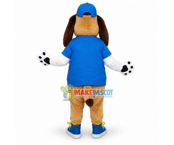 Lovely Sport Beagle Mascot Costume 