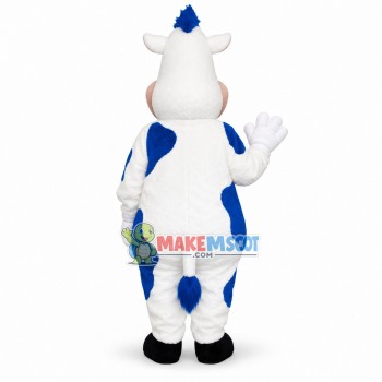 Farm Cow Mascot Adult Costume Farm Cow Mascot Adult Costume