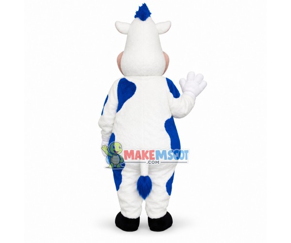 Farm Cow Mascot Adult Costume Farm Cow Mascot Adult Costume