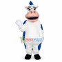 Farm Cow Mascot Adult Costume 