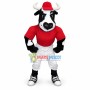 Baseball Holstein Bull Mascot Costume 