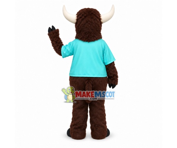 College Yak Mascot Costume College Yak Mascot Costume