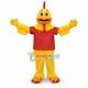 Yellow Chicken Mascot Adult Costume Yellow Chicken Mascot Adult Costume
