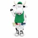 Healthy Moorice Cow Mascot Costume Healthy Moorice Cow Mascot Costume